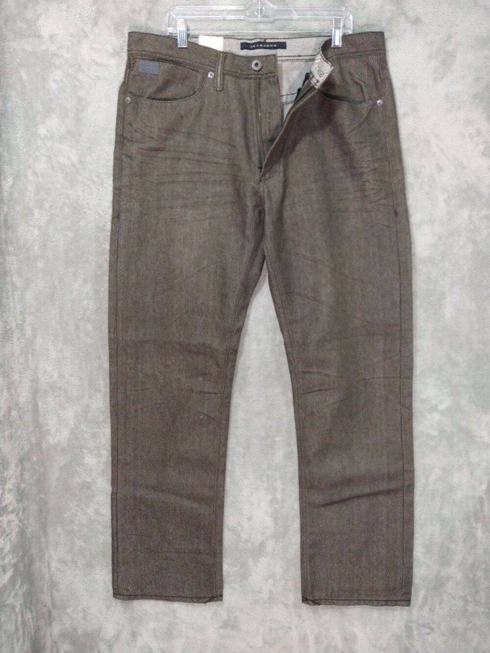 Sean John Jeans Mens 34x35 Black Denim Hamilton Relaxed Fit Streetwear Hip Hop